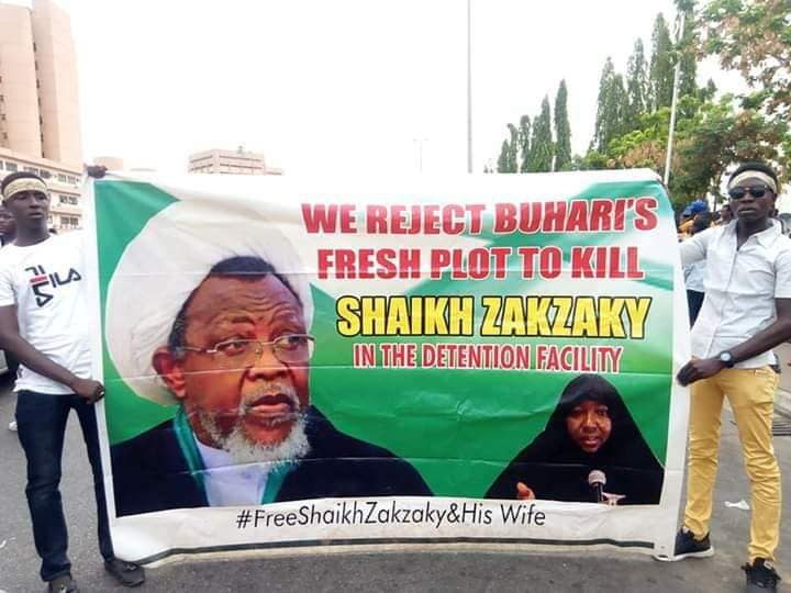  free zakzaky protest in abuja on mon 25 march 19 